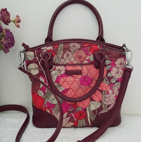 Vera Bradley Bags Vera Bradley Bohemian Blooms Day Off Satchel
